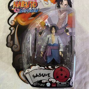 Naruto Shippuden - Sasuke Uchiha Anime Figure - (Toynami) Wave 2